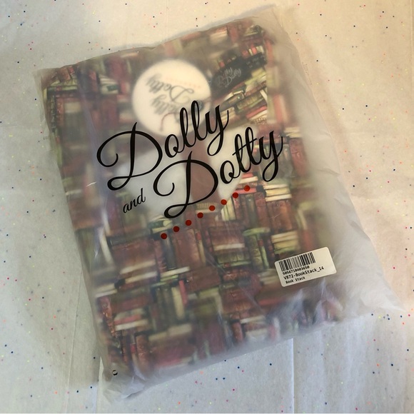 📚Dolly And Dotty Billie Book Stack Dress 
Brand New Never Been Opened - Picture 3 of 11